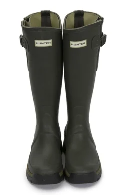 Ladies Balmoral Side Adjustment Boot 18 Ladies Balmoral Side Adjustment Boot -House Of Bruar TA58092DKOLIVE 4