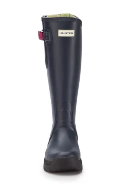 Ladies Balmoral Side Adjustment Boot 24 Ladies Balmoral Side Adjustment Boot -House Of Bruar TA58092NAVYPEPPERCORN 1