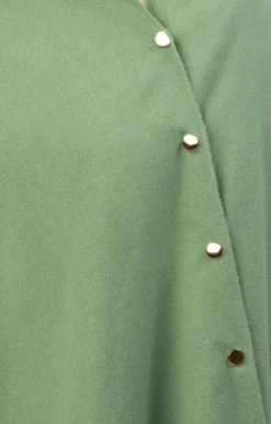 Ladies Gisella Poncho 7 Ladies Gisella Poncho -House Of Bruar TD23012SAGEGREEN 1