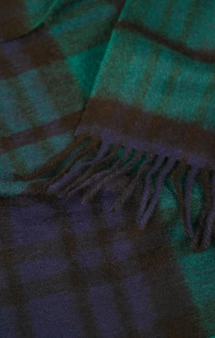 Ladies Lambswool Tartan Stole 5 Ladies Lambswool Tartan Stole - Image 5