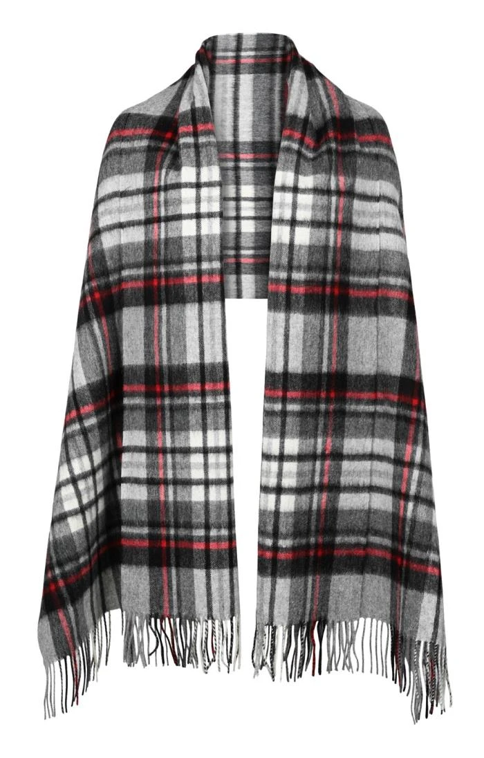 Ladies Lambswool Tartan Stole 7 Ladies Lambswool Tartan Stole - Image 7