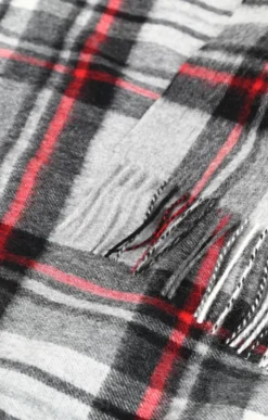 Ladies Lambswool Tartan Stole 19 Ladies Lambswool Tartan Stole -House Of Bruar TF00080GREYSTEWART 2