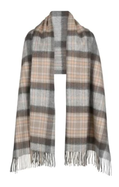 Ladies Lambswool Tartan Stole