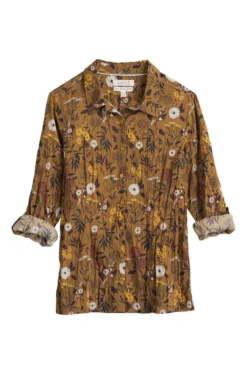 Ladies Seasalt Larissa Shirt -House Of Bruar TN00999FLRLDYEPLNTGRN 3