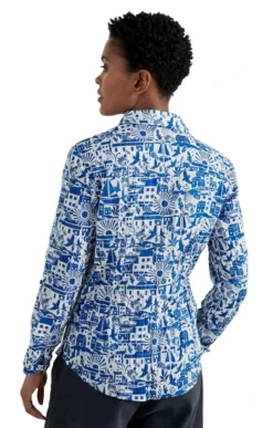 Ladies Seasalt Larissa Shirt -House Of Bruar TN00999GEOSEASTRYWTRFRNT 1