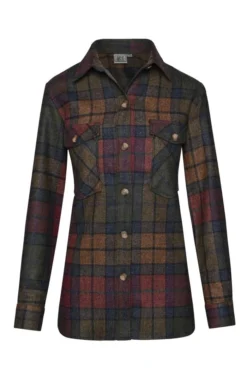 Tweed Overshirt 21 Tweed Overshirt -House Of Bruar TN07410AUTUMNHEATHERCHK 2