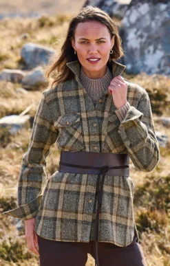 Tweed Overshirt 23 Tweed Overshirt -House Of Bruar TN07410BARLEYSTONECHECK 1