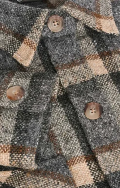 Tweed Overshirt 25 Tweed Overshirt -House Of Bruar TN07410BARLEYSTONECHECK 3