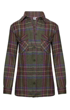 Tweed Overshirt 34 Tweed Overshirt -House Of Bruar TN07410JUNIPERWINECHK 1