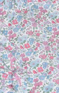 Ladies Ruffle T Shirt<br>Made With Liberty Fabric 21 Ladies Ruffle T Shirt<br>Made With Liberty Fabric -House Of Bruar TN07508PASTELPOSY 2