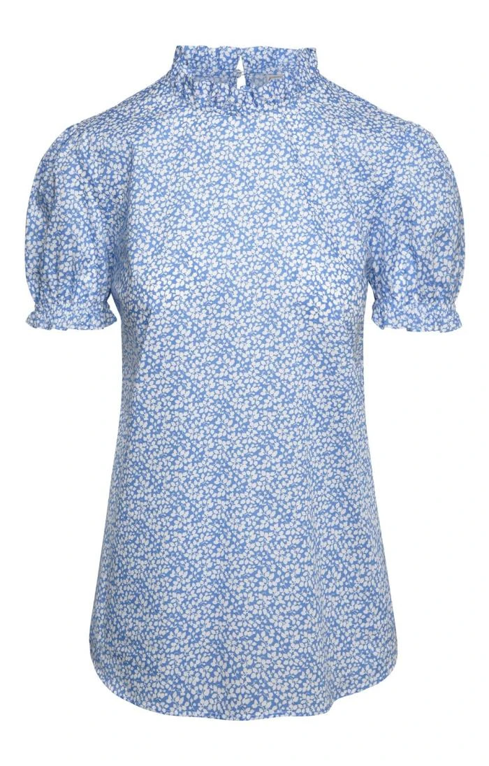 Ladies Ruffle T Shirt<br>Made With Liberty Fabric 10 Ladies Ruffle T Shirt<br>Made With Liberty Fabric - Image 10