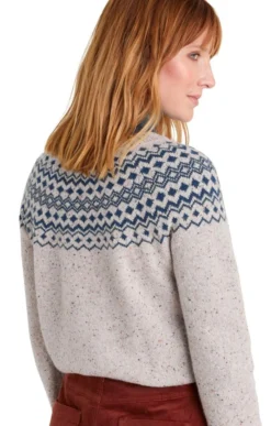 Ladies Seasalt Camber Rocks Jumper 6 Ladies Seasalt Camber Rocks Jumper -House Of Bruar TN21141GLDNGARNLGHTSQD 2