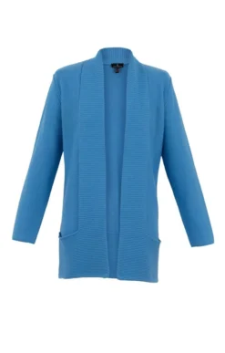 Ladies Marble Edge-To-Edge Longline Cardigan