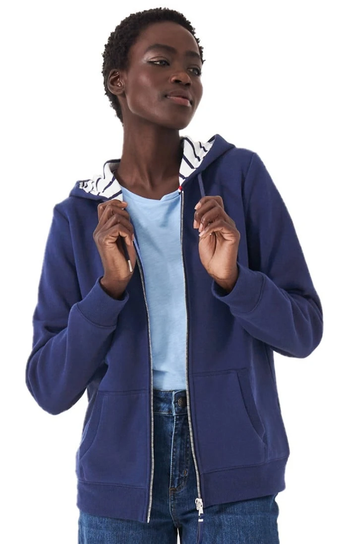 Ladies Crew Clothing Zip Through Hoodie 1 Ladies Crew Clothing Zip Through Hoodie