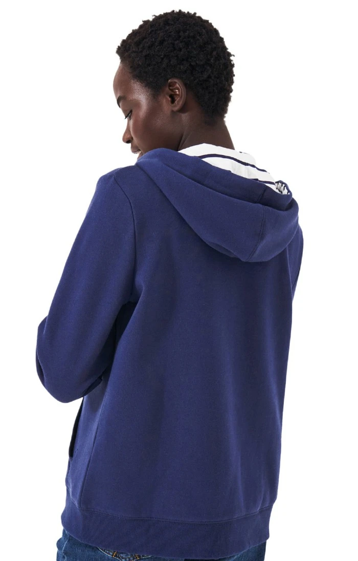 Ladies Crew Clothing Zip Through Hoodie 2 Ladies Crew Clothing Zip Through Hoodie - Image 2