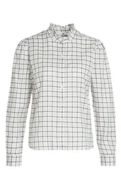 Ladies Barbour Daffodil Shirt -House Of Bruar TN22126CLOUDGARDENIA 2