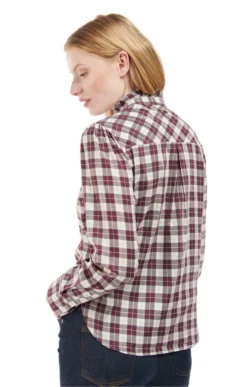 Ladies Barbour Daffodil Shirt -House Of Bruar TN22126WINDSORCHECK 1