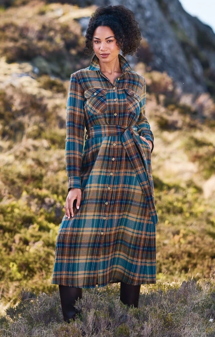 Ladies Shirtwaister Dress 2 Ladies Shirtwaister Dress - Image 2