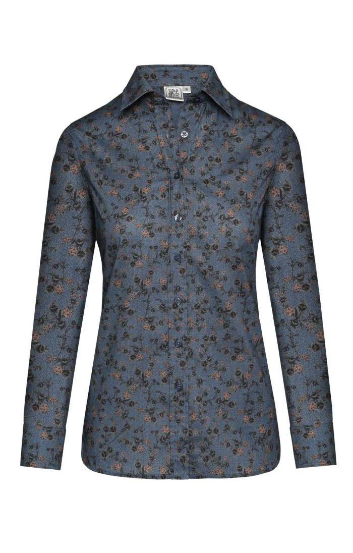 Ladies Brushed Cotton Shirt 2 Ladies Brushed Cotton Shirt - Image 2