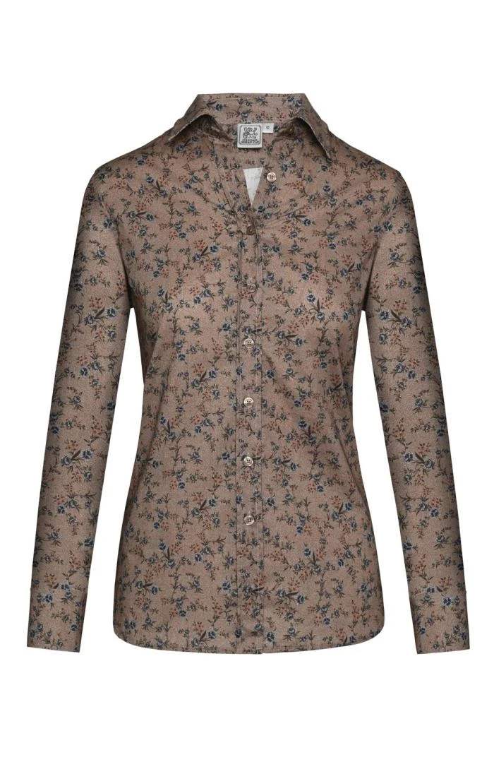 Ladies Brushed Cotton Shirt 5 Ladies Brushed Cotton Shirt - Image 5