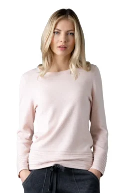 Ladies Marble Round Neck Sweater