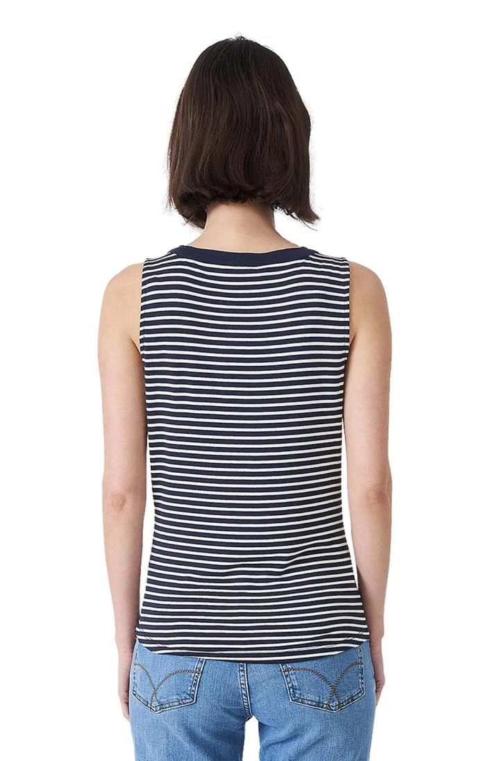 Ladies Crew Clothing Henley Vest Top 4 Ladies Crew Clothing Henley Vest Top - Image 4