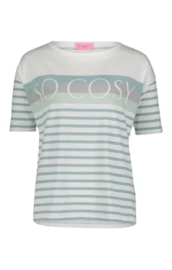 Ladies Betty Barclay So Cosy Stripe T-Shirt