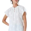 Ladies Crew Clothing Amy Embroidered Top
