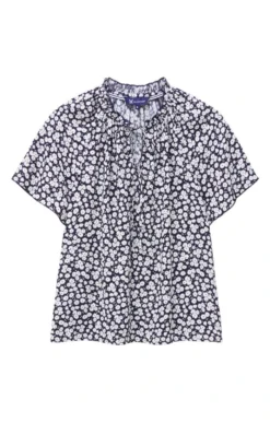 Ladies Crew Clothing Ada Top 5 Ladies Crew Clothing Ada Top -House Of Bruar TN23367LOISNAVYWHITE 2