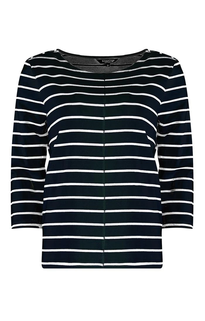 Ladies Button Shoulder Crew 1 Ladies Button Shoulder Crew