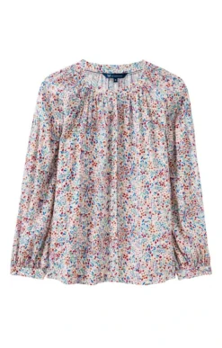 Ladies Crew Clothing Annabel Blouse -House Of Bruar TN23427MULTIFLOWER 2