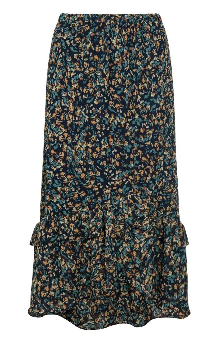 Ladies Chiffon Frill Skirt 1 Ladies Chiffon Frill Skirt