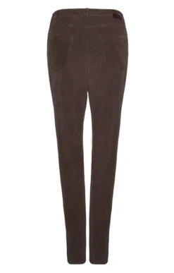 Ladies Velvet Jeans 16 Ladies Velvet Jeans -House Of Bruar TP02201CHOCOLATE 2