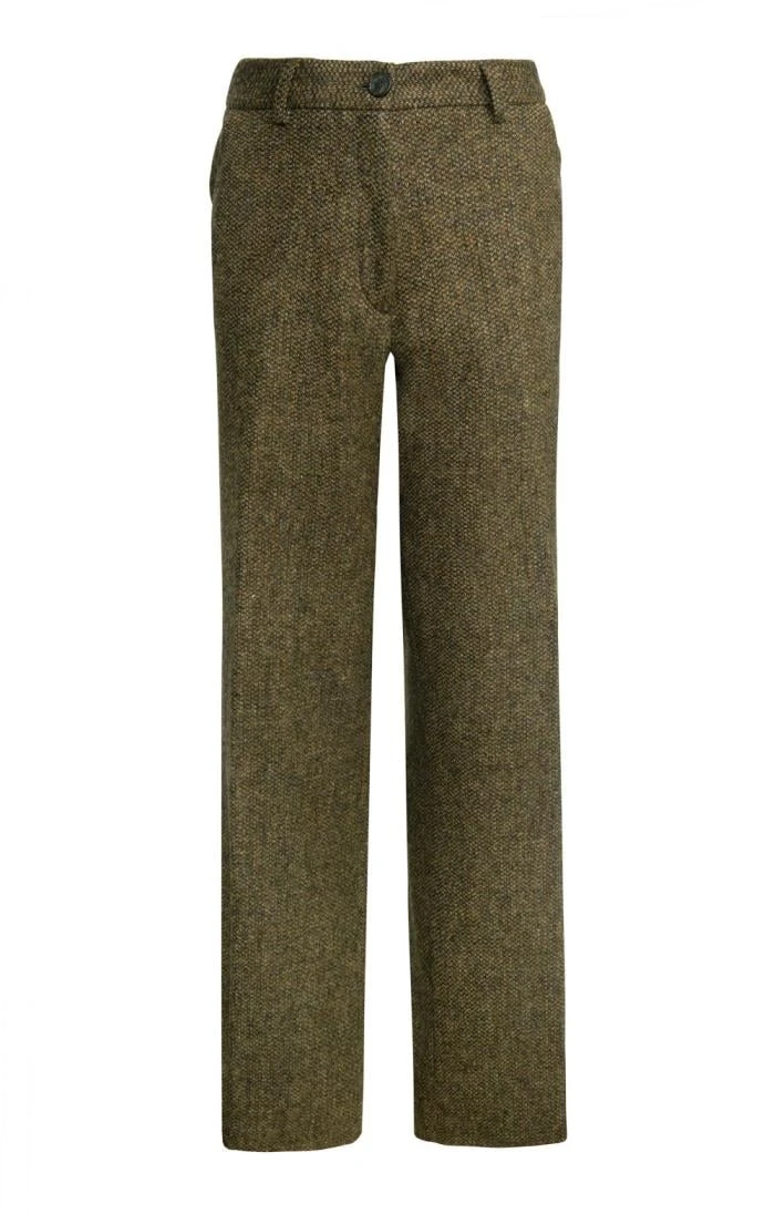 Ladies Tweed Wide Leg Trouser 4 Ladies Tweed Wide Leg Trouser - Image 4