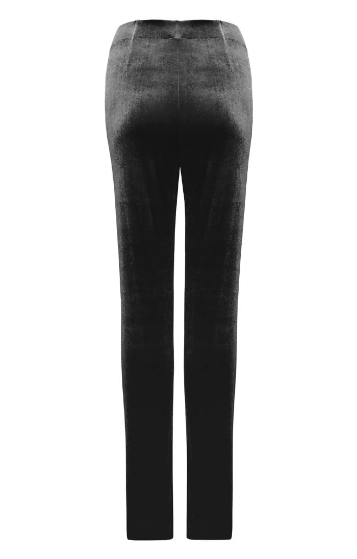 Velvet Pull-On Trousers 7 Velvet Pull-On Trousers - Image 7