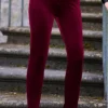 Velvet Pull-On Trousers