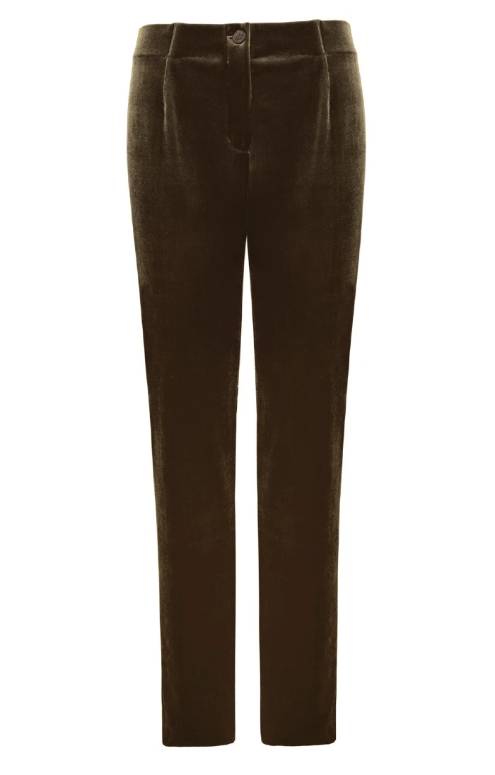 Velvet Pull-On Trousers 18 Velvet Pull-On Trousers - Image 18