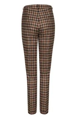 Ladies Tweed Trousers -House Of Bruar TP09010BROWNWHEATGC 2