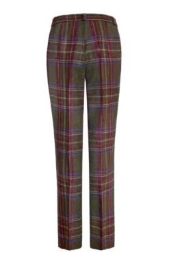 Ladies Tweed Trousers -House Of Bruar TP09010JUNIPERWINECHK 4