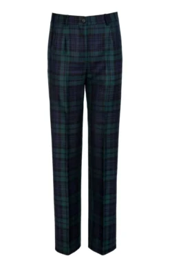 Ladies Plaid Trousers -House Of Bruar TP09470BLACKWATCH 1