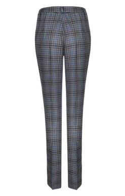 Ladies Plaid Trousers -House Of Bruar TP09470BLUEGREYCHK 2