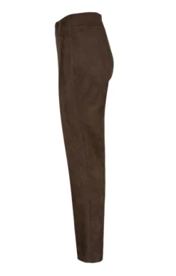 Ladies Faux Suede Stretch Pull-Ons 12 Ladies Faux Suede Stretch Pull-Ons -House Of Bruar TP11021DKBROWN 2