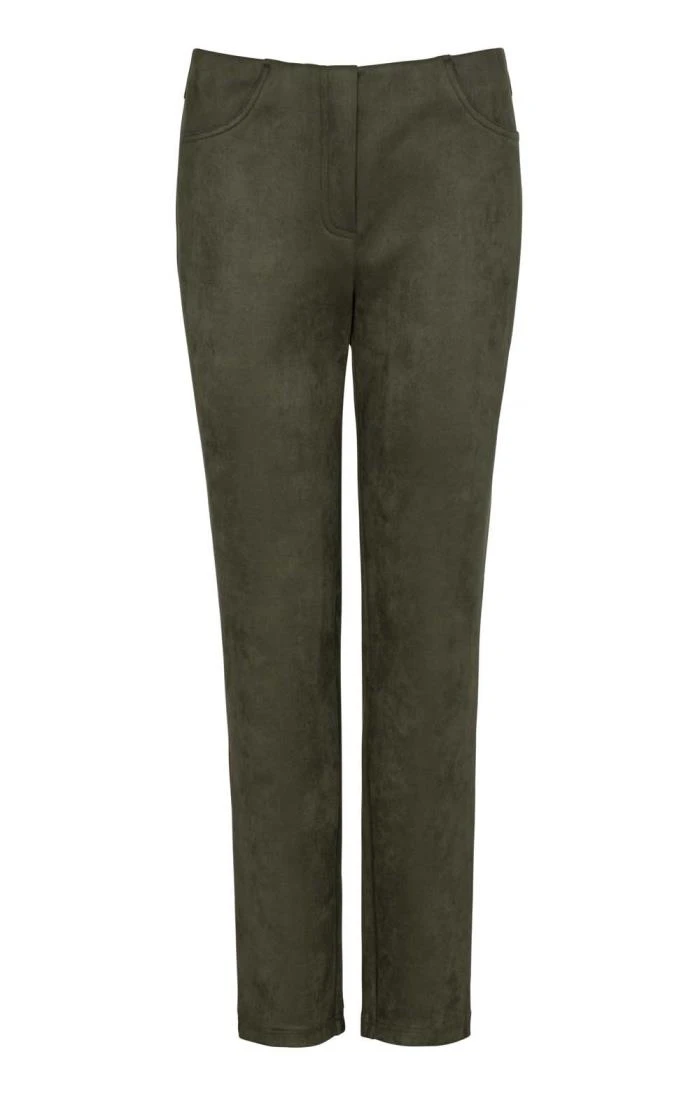 Ladies Faux Suede Stretch Pull-Ons 5 Ladies Faux Suede Stretch Pull-Ons - Image 5