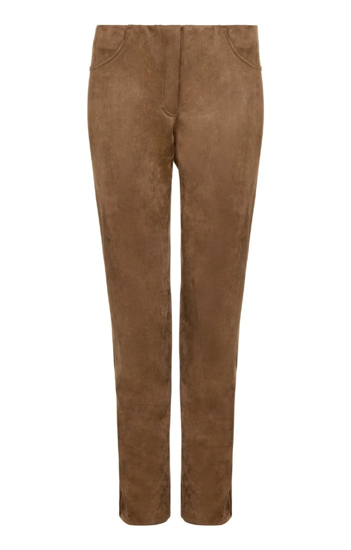 Ladies Faux Suede Stretch Pull-Ons 8 Ladies Faux Suede Stretch Pull-Ons - Image 8