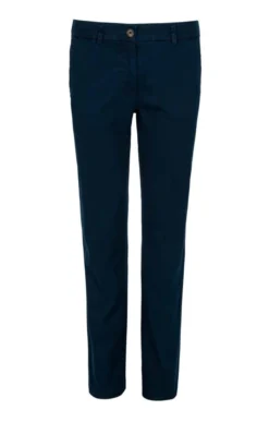 Ladies Stretch Chino Trouser 28 Ladies Stretch Chino Trouser -House Of Bruar TP11023NAVY 1