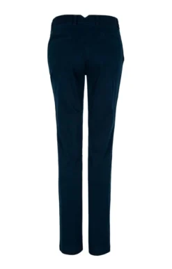 Ladies Stretch Chino Trouser 30 Ladies Stretch Chino Trouser -House Of Bruar TP11023NAVY 3