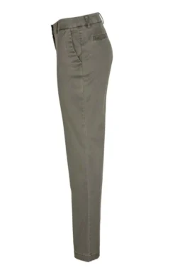 Ladies Stretch Chino Trouser 34 Ladies Stretch Chino Trouser -House Of Bruar TP11023OLIVE 2