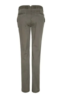 Ladies Stretch Chino Trouser 35 Ladies Stretch Chino Trouser -House Of Bruar TP11023OLIVE 3