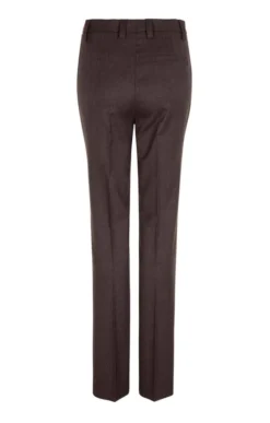 Ladies Gardeur Wool Blend Trousers -House Of Bruar TP11186BROWNMEL 2