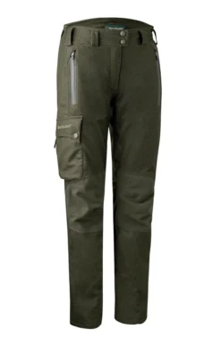 Ladies Deerhunter Raven Waterproof Trousers -House Of Bruar TP21685DKGREEN 2